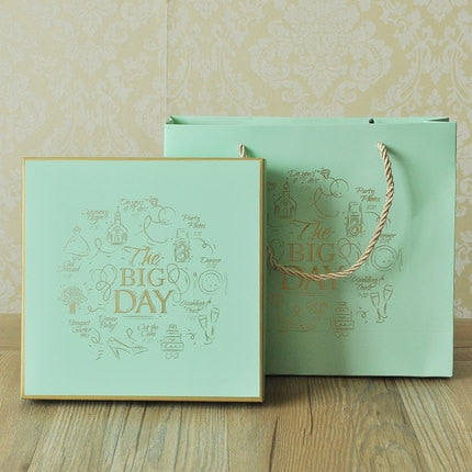 Cake shape Candy box