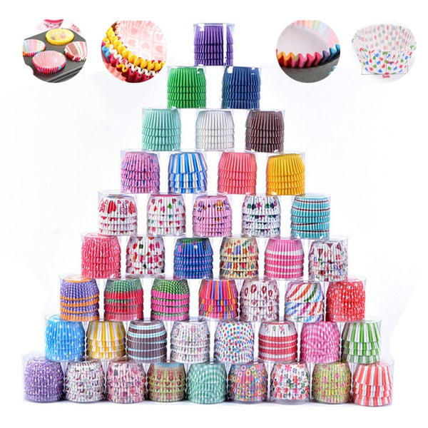 100PCS/Set Muffin